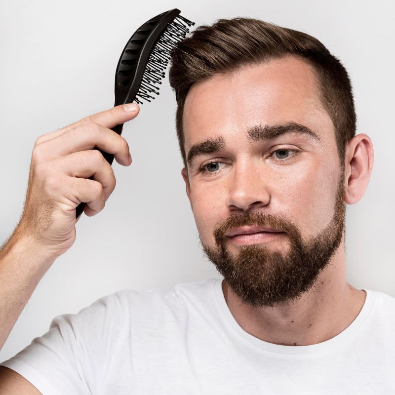 Comb Over Hair Style