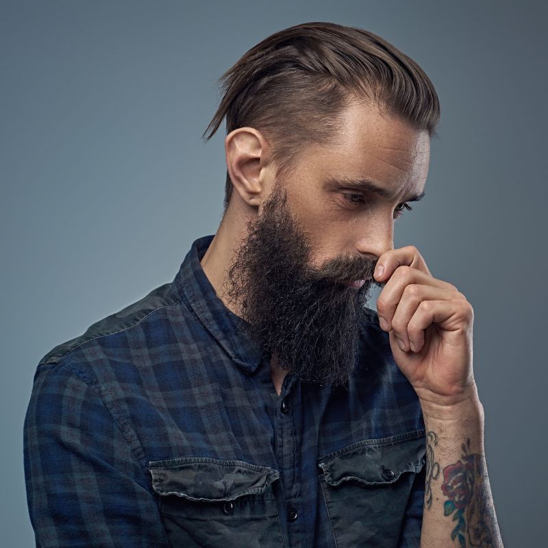 Slicked Back Undercut