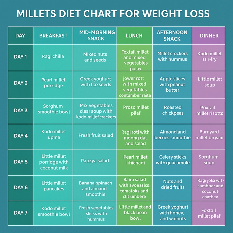 Millet-Diet-Chart-For-Weight-Los