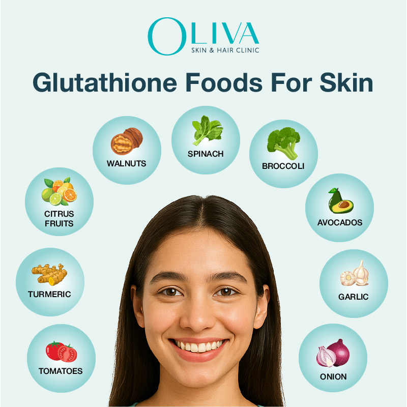 glutathione foods for skin
