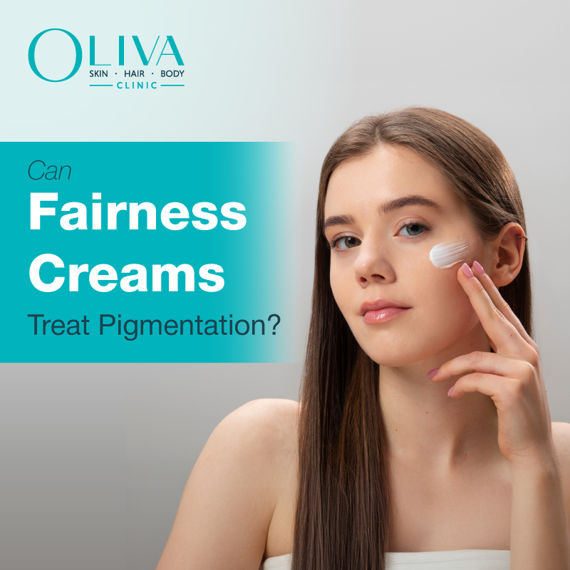 can fairness creams treat pigmentation