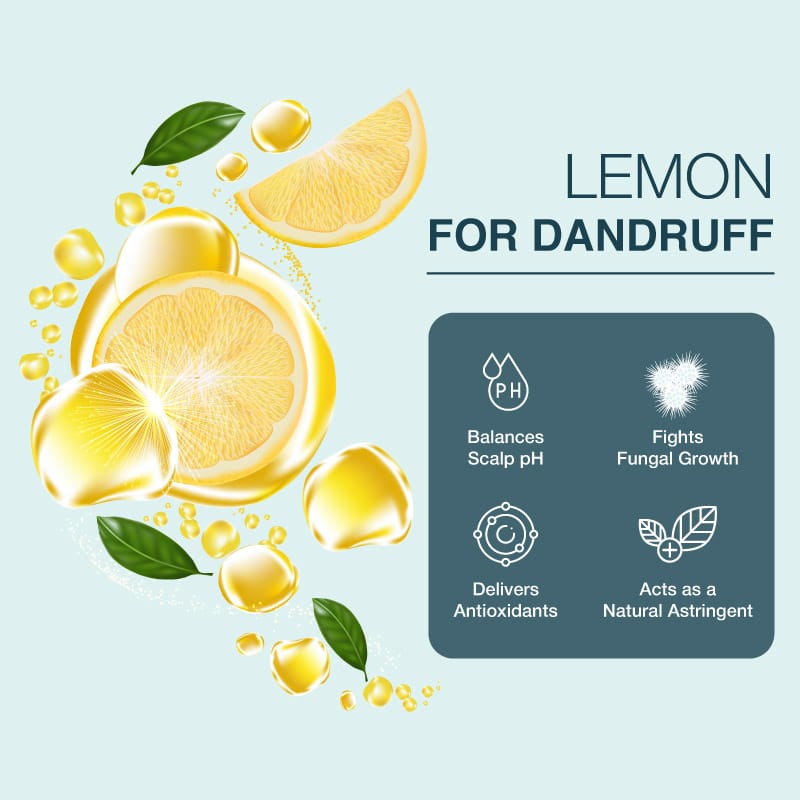 Lemon for Dandruff