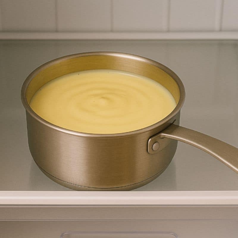 Then refrigerate for at least 2-3 hours so it sets