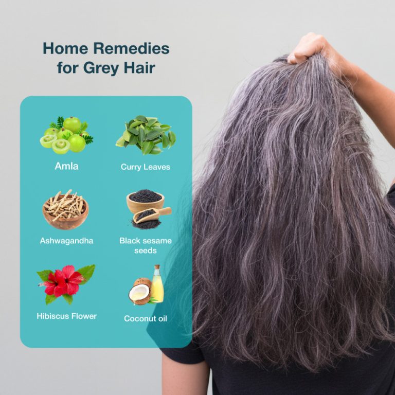 home remedies for grey hair