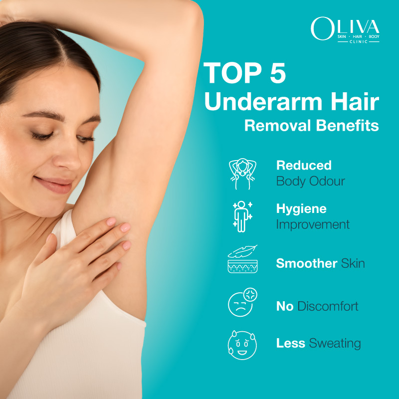 Underarm Hair Removal Benefits