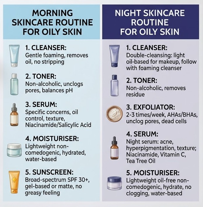 how to control oil on face